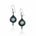 Marine Drop with Larimar Stone