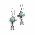Arch Drop Earrings Larimar
