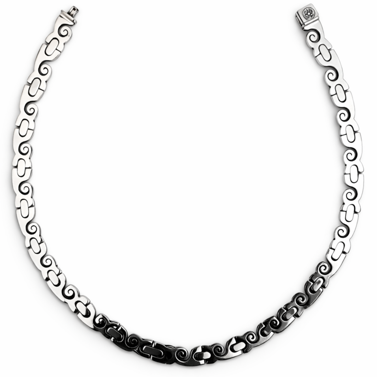Caracol Prehispánico Necklace in Fine Silver