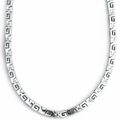 Greca Puuc Necklace in Fine Silver