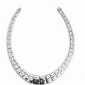 Greca Escalonada Necklace in Fine Silver