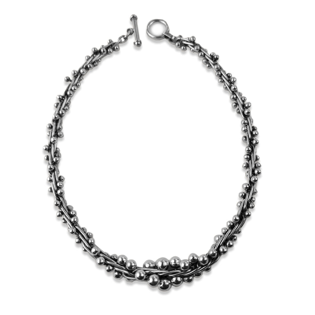Matatena Necklace in Silver