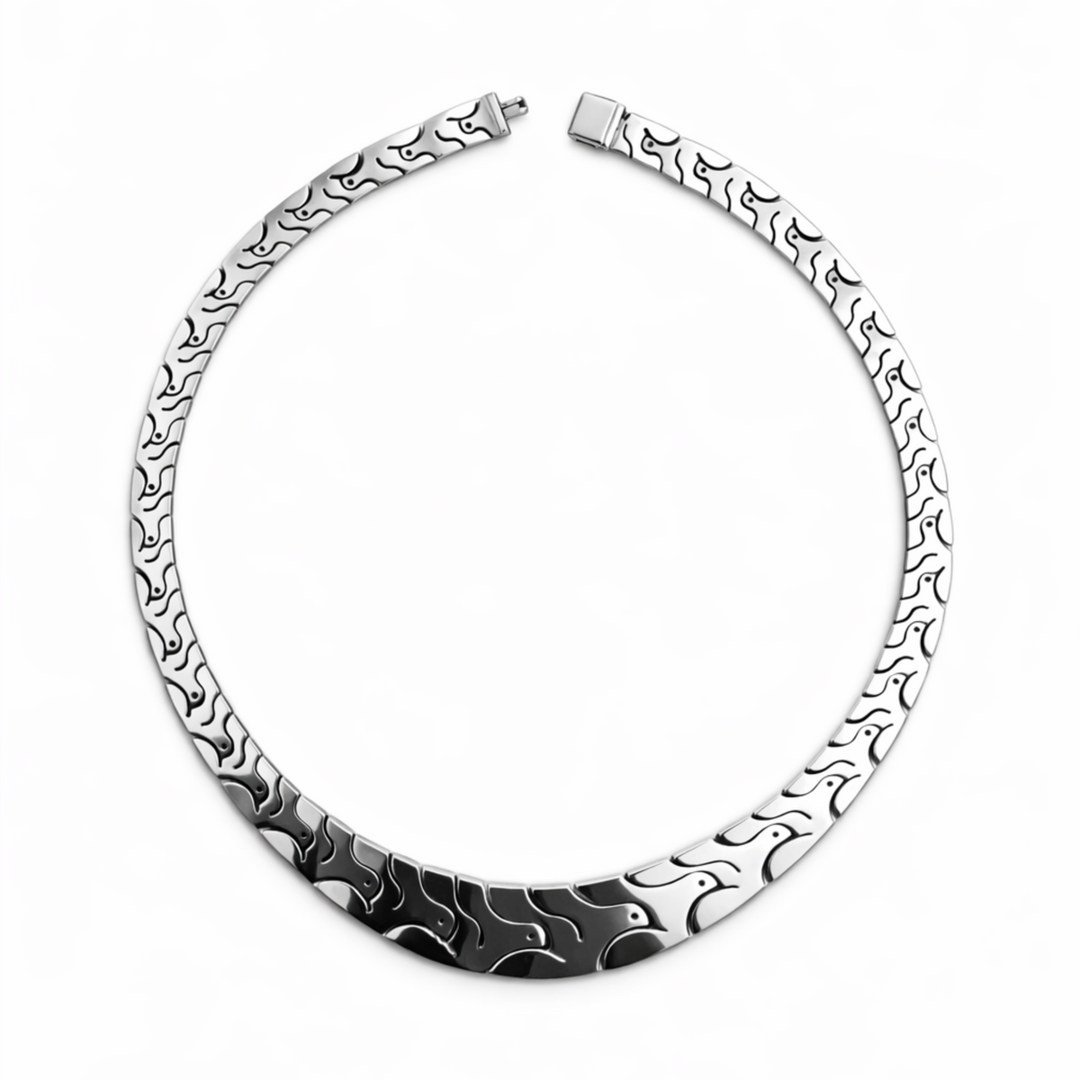 Palomas necklace in .950 Silver