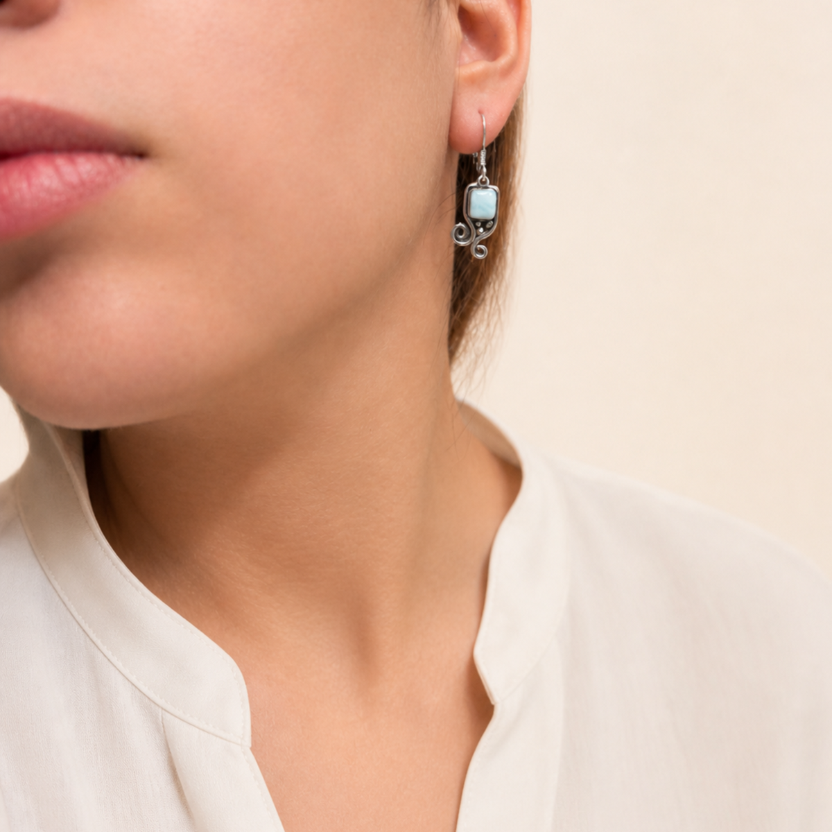 Sea Winds with Larimar Stones.