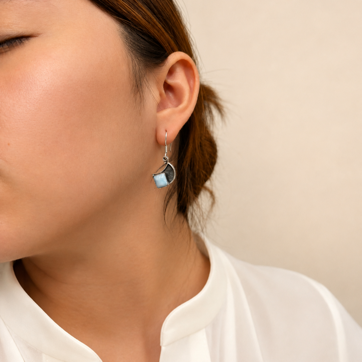 Moonlit Sea Earrings