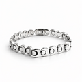Eclipse Bracelet in Fine Silver