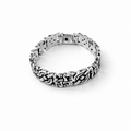 Kukulkán Bracelet in Fine Silver