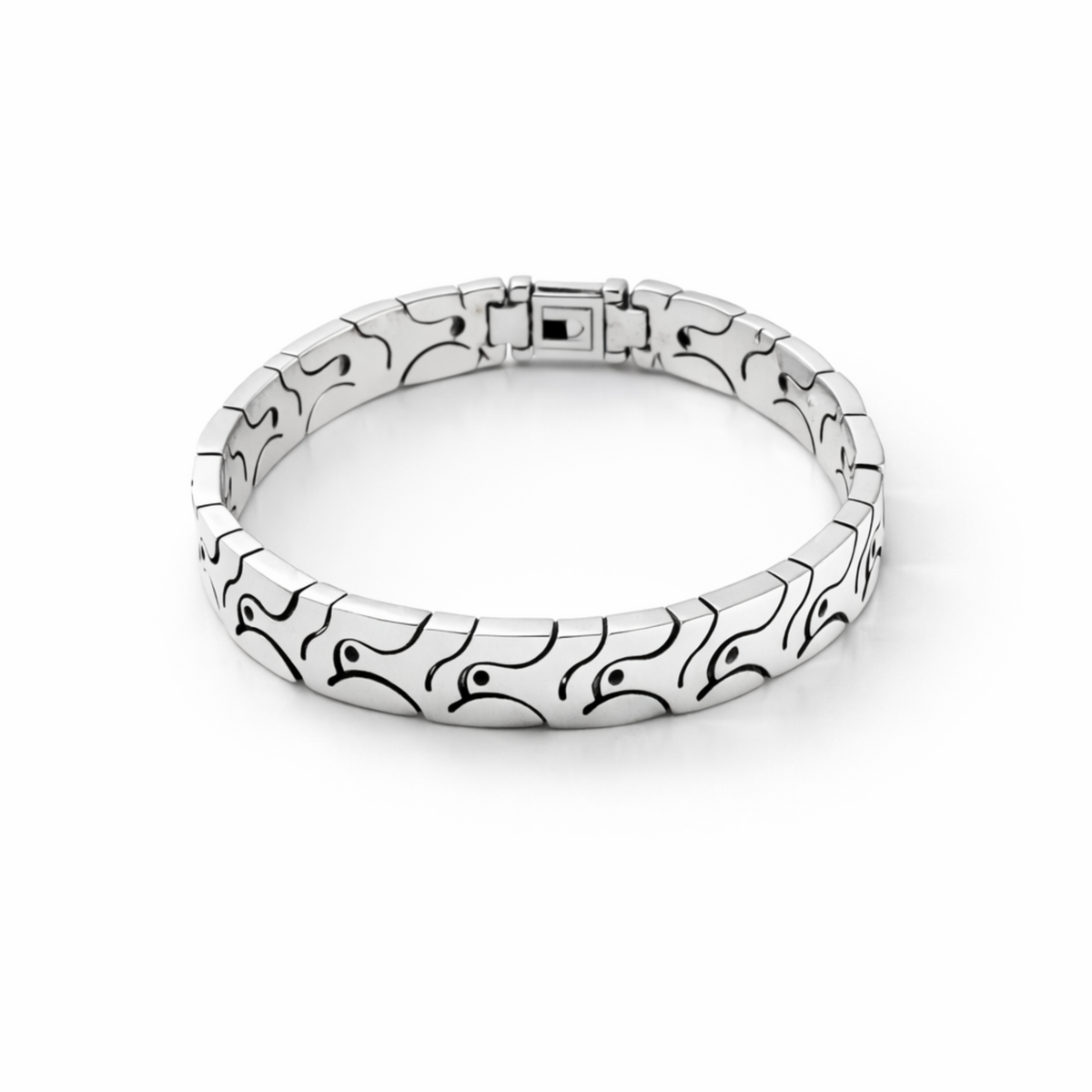 Palomas Bracelet in Fine Silver