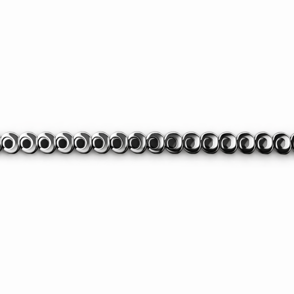 Eclipse Bracelet in Fine Silver
