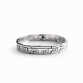 Pre-Hispanic Ladder Bracelet in Fine Silver